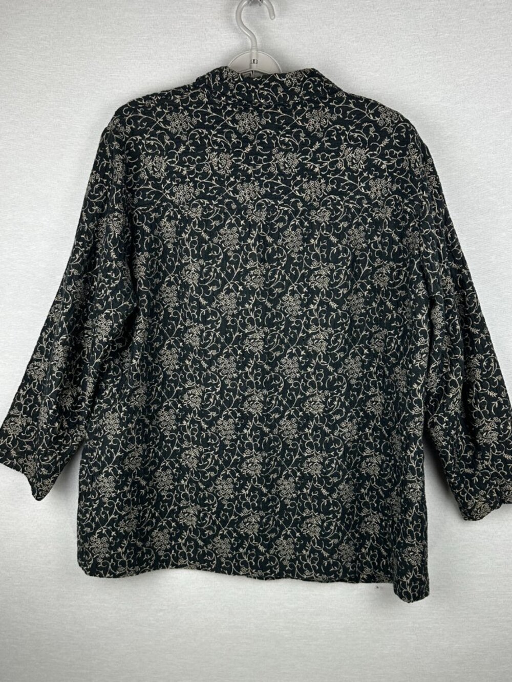 Elizabeth by Liz Claiborne Long Sleeve Collared Button-Down Women's Shirt 1X - Picture 6 of 11